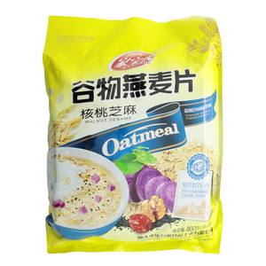 核桃芝麻谷物燕麦片