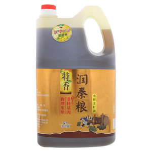 润秦粮小榨菜籽油