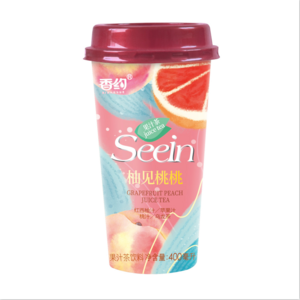 香约柚见桃桃果汁茶