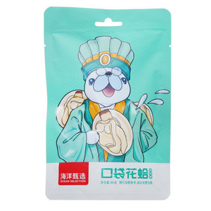 海洋甄选烧烤味口袋花蛤