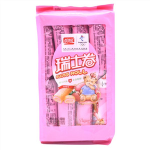 草莓味瑞士卷（袋装）