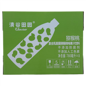 清谷田园复合乳酸菌猕猴桃味果汁饮料