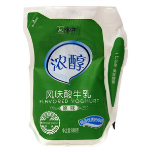 蒙牛浓醇原味风味发酵奶