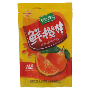 浩生鲜橙味果味固体饮料