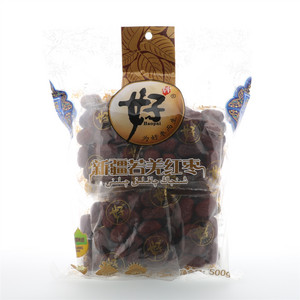 好牌新疆若羌红枣500g