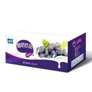 山花酸奶饮品（蓝莓味）（外箱220ml*20）