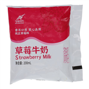 今时代草莓牛奶