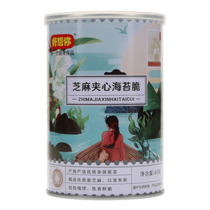好想你芝麻夹心海苔脆