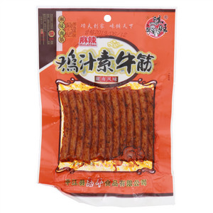 鸿旺鸡汁素牛筋（挤压糕点）