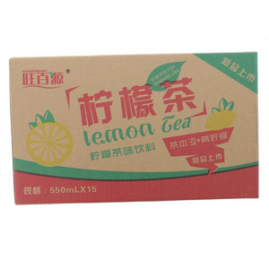 旺百源柠檬茶味饮料