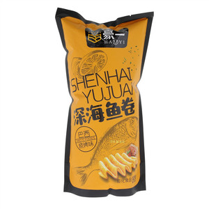 豪一深海鱼卷-酸菜烧烤味（含油型膨化食品）