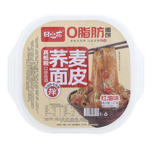田小花红油味荞麦面皮