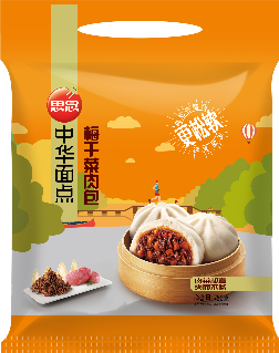 思念中华面点梅干菜肉包