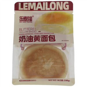 乐麦隆奶油黄面包