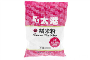 太港水磨糯米粉350克