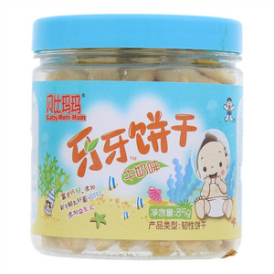 贝比玛玛旺旺牛奶味牙牙饼干