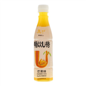 雨冉畅饮U格芒果味乳酸菌果汁饮料