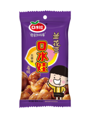 口水娃五香味兰花豆88克