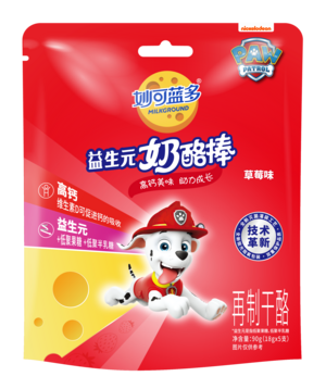 高钙奶酪棒(草莓味)-90G