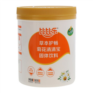 比比乐草本护畅菊花清清宝固体饮料（听）