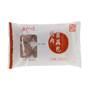 三和四美卤肉菌菇包（速冻面米食品、熟制、含肉类、非即食类）