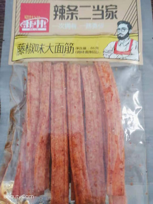 新林辣条二当家藤椒味大面筋