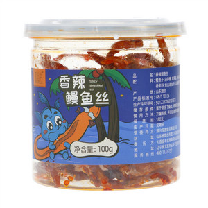 蓝渔谷香辣鳗鱼丝