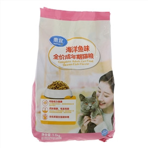 惠宜全价成年期猫粮海洋鱼味