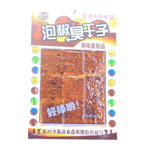晶晶食品港铧泡椒臭干子