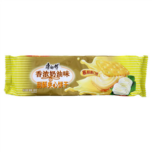 康师傅香浓奶油味甜酥夹心饼干