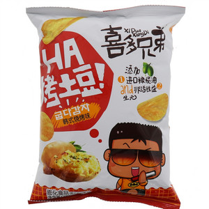 喜多兄弟烧烤味烤土豆膨化食品