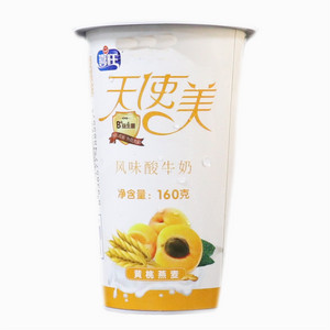 喜旺黄桃燕麦风味酸牛奶