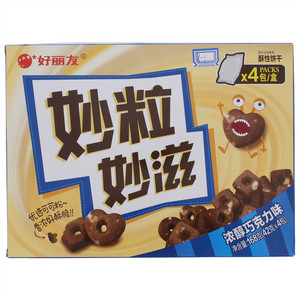 好丽友妙粒妙滋浓醇巧克力味酥性饼干