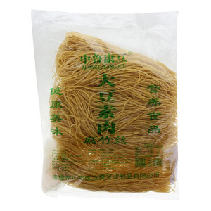 中鲁康豆大豆素肉腐竹丝