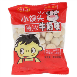 鑫士力牛奶味小馒头