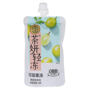 徐福记青提绿茶味可吸果冻