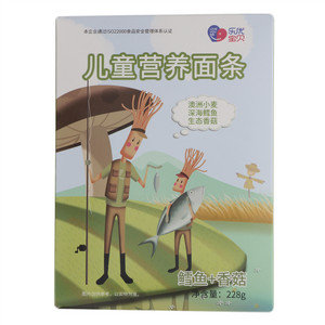乐优宝贝鳕鱼+香菇儿童营养面条
