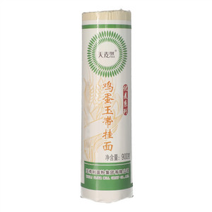 天麦然优麦系列鸡蛋玉带挂面（花色挂面）