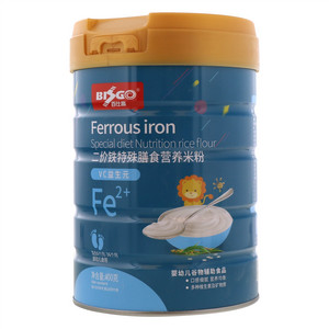 百仕高二价铁特殊膳食营养米粉