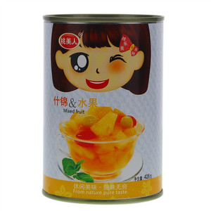 桃美人什锦水果罐头