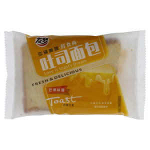 友梦芒果味酱吐司面包