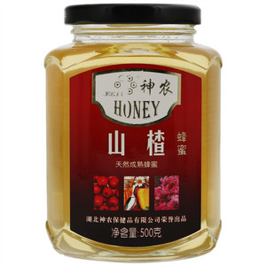 神农山楂蜂蜜500克