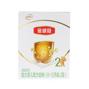 伊利金领冠较大婴儿配方奶粉（6-12月龄，2段）