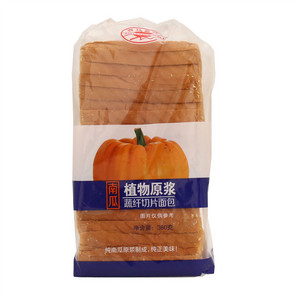 南瓜蔬纤切片面包