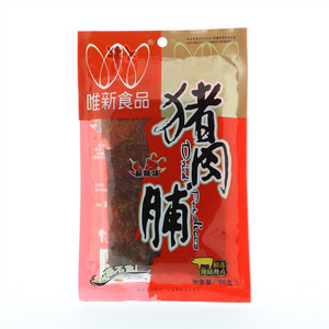 唯新食品麻辣味猪肉脯50克