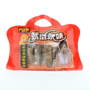 贝佳思炭烤香辣鱿鱼仔300g