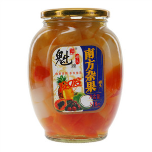 魁牌发又发南方杂果罐头