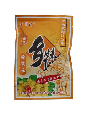 乡下妹榨菜芯55g