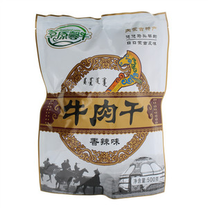 草原馨牛香辣味牛肉干
