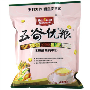 木糖醇五谷优粮-高钙牛奶